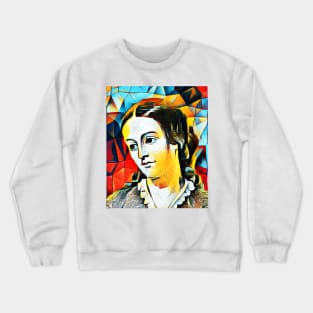 Margaret Fuller Abstract Portrait | Margaret Fuller abstract artwork 15 Crewneck Sweatshirt